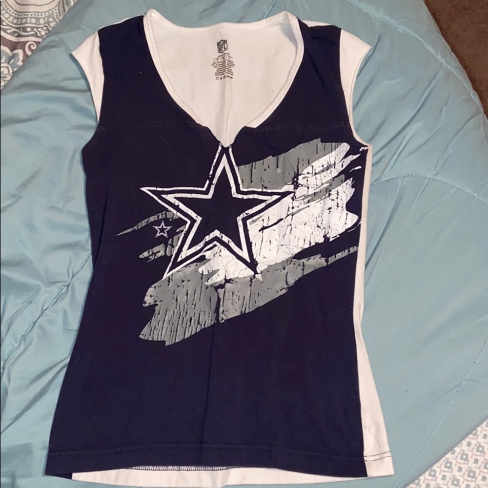 NFL Dallas Cowboys fitted gently worn size small